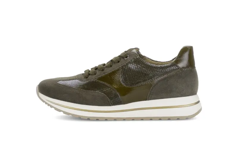 Gabor Sneakers Flessengroen