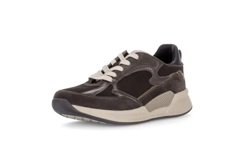 Gabor Rollingsoft Sneakers Donkerbruin