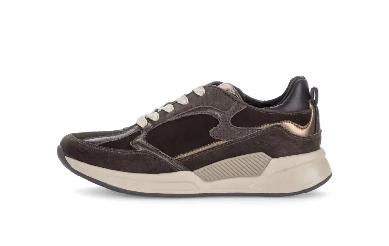 Gabor Rollingsoft Sneakers Donkerbruin