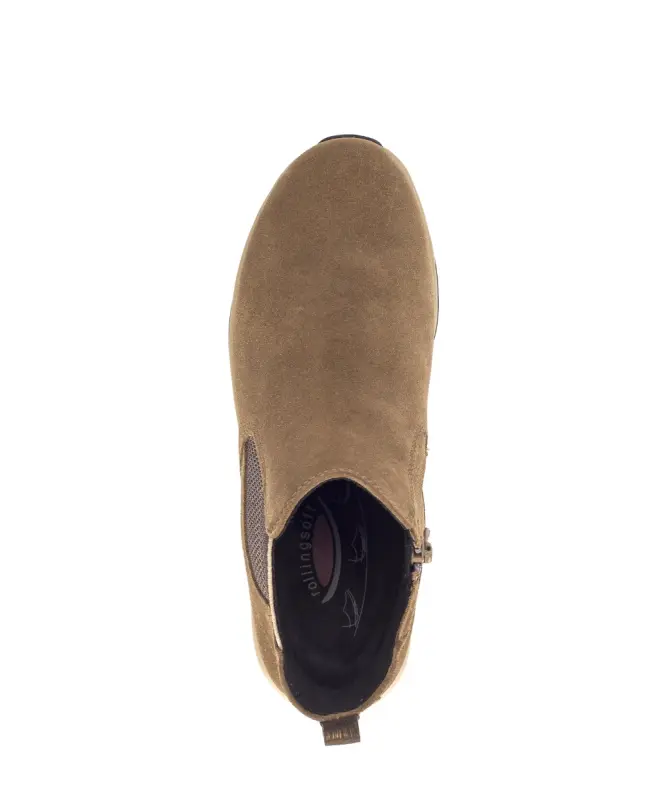 Gabor Rollingsoft Enkellaarsjes Beige