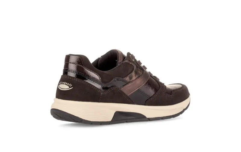 Gabor Rollingsoft Sneakers Donkerbruin