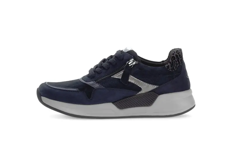 Gabor Rollingsoft Sneakers Nachtblauw