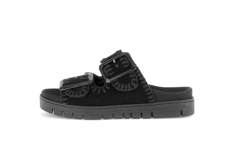 Gabor Slippers Zwart