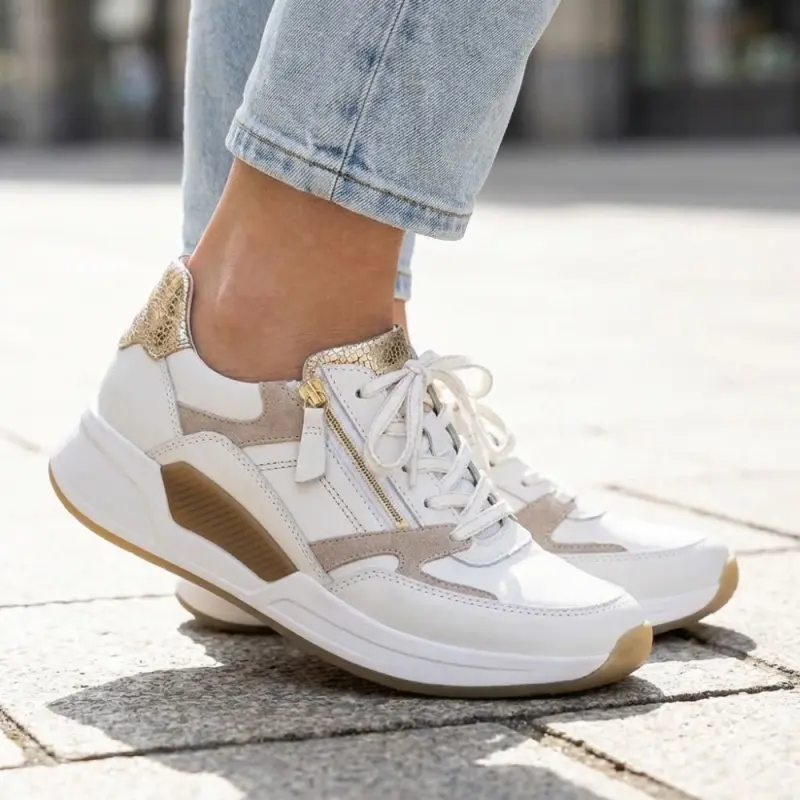 Gabor Rollingsoft Sneakers Wit