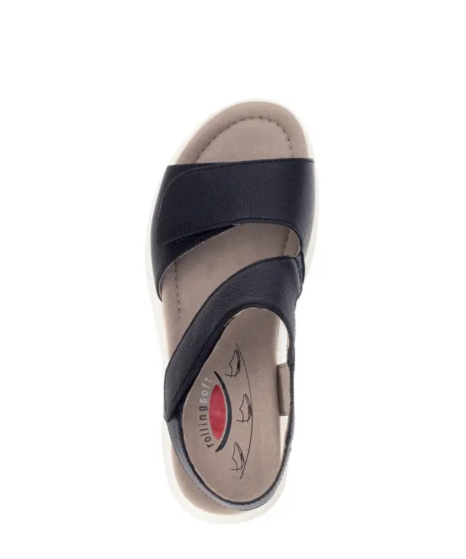 Gabor Rollingsoft Sandalen Zwart