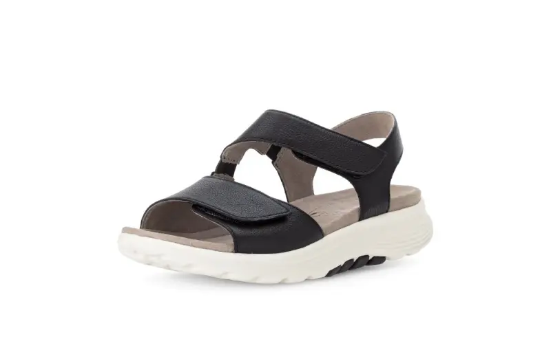 Gabor Rollingsoft Sandalen Zwart