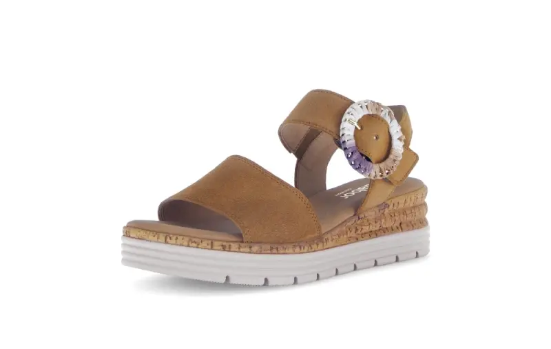 Gabor Sandalen Cognac