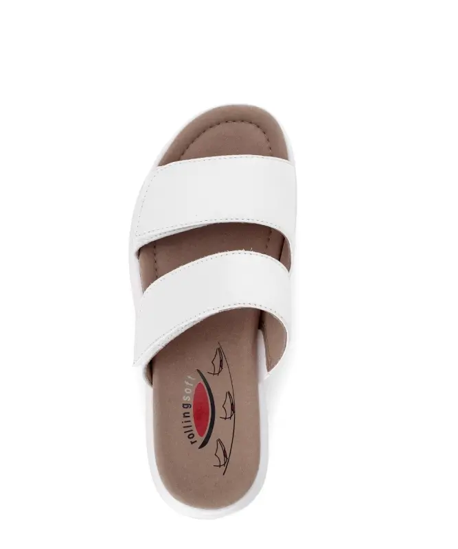 Gabor Rollingsoft Slippers Wit