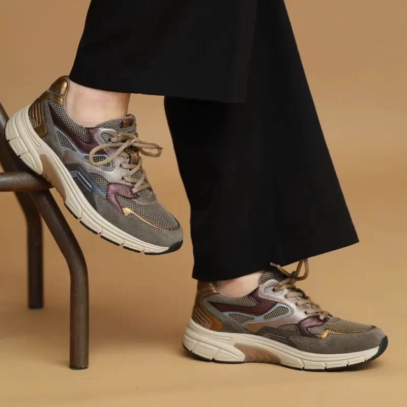 Gabor Rollingsoft Sneakers Taupe