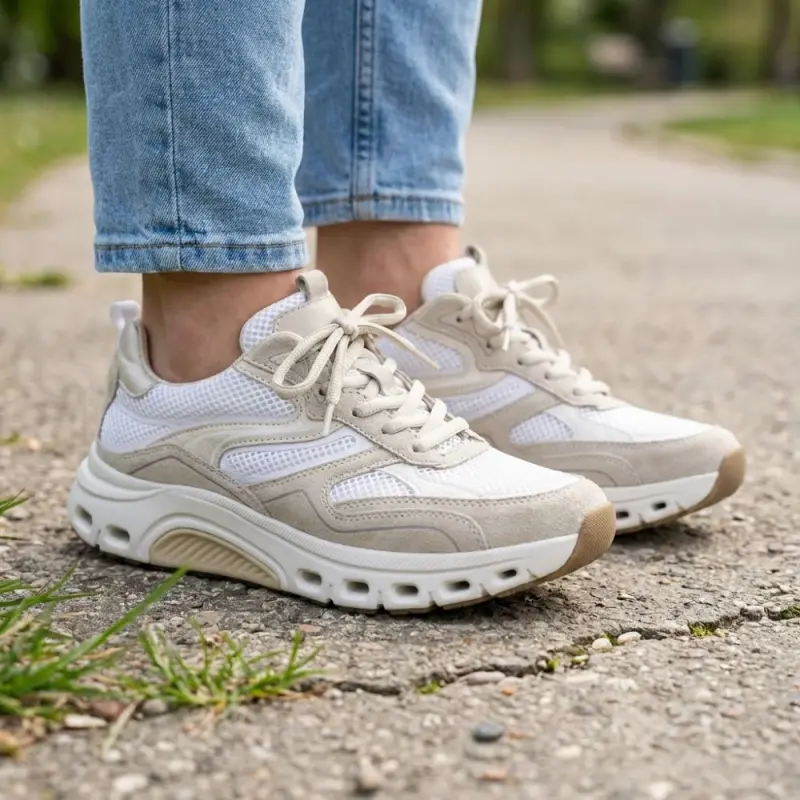 Gabor Rollingsoft Sneakers Wit