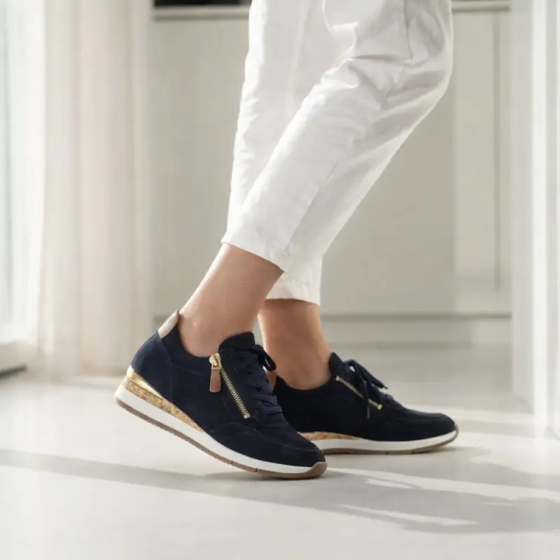 Gabor Sneakers Nachtblauw