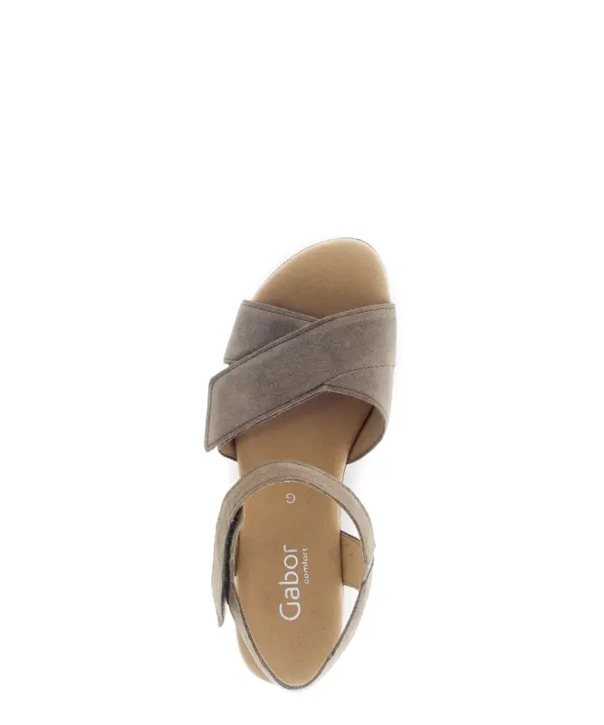 Gabor Sandalen Taupe