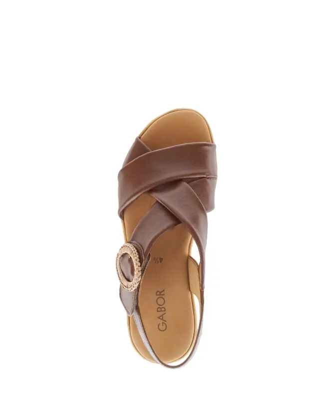 Gabor Sandalen Cognac