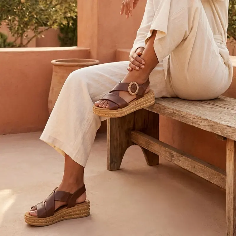 Gabor Sandalen Cognac