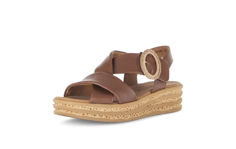 Gabor Sandalen Cognac