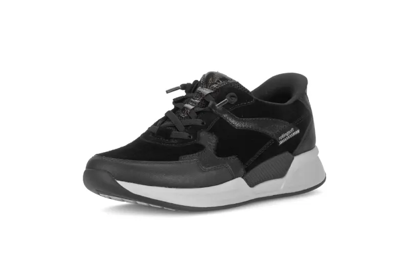 Gabor Rollingsoft Sneakers Zwart