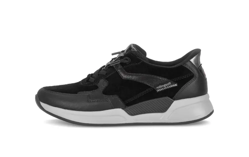 Gabor Rollingsoft Sneakers Zwart
