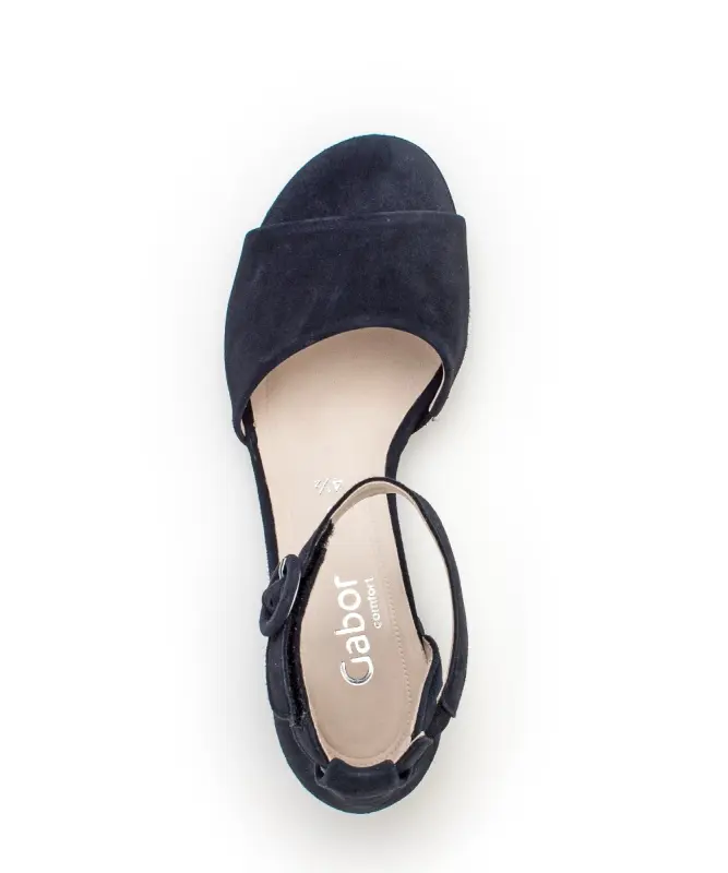 Gabor Sandalen Nachtblauw
