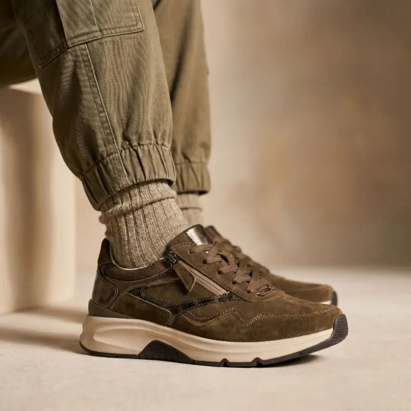 Gabor Rollingsoft Sneakers Cognac