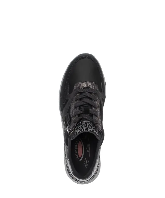 Gabor Rollingsoft Sneakers Zwart
