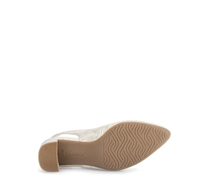 Gabor Slingbacks Beige