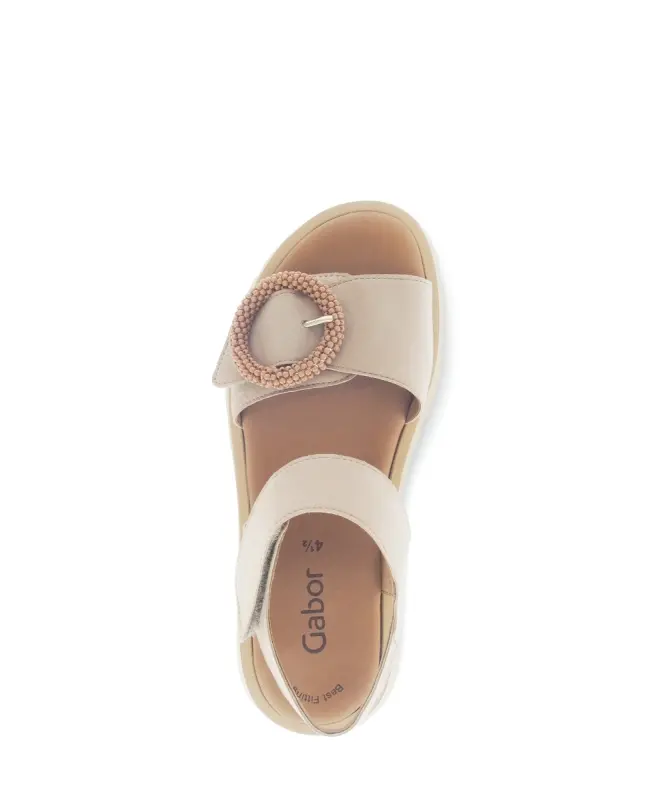Gabor Sandalen Taupe