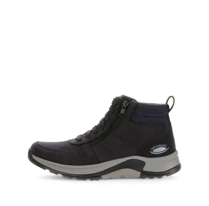Pius Gabor Rollingsoft Veterschoenen Nachtblauw