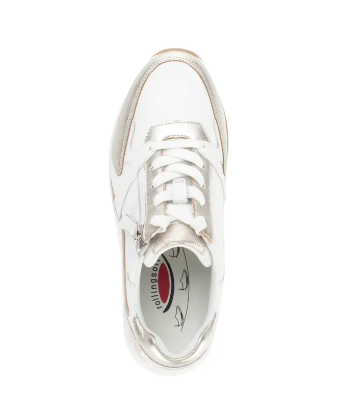 Gabor Rollingsoft Sneakers Wit