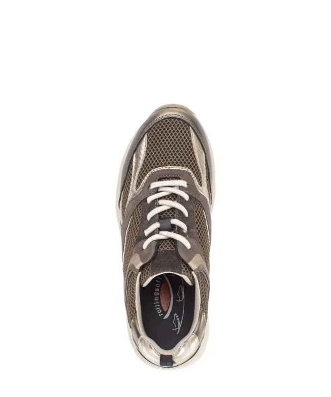 Gabor Rollingsoft Sneakers Goud