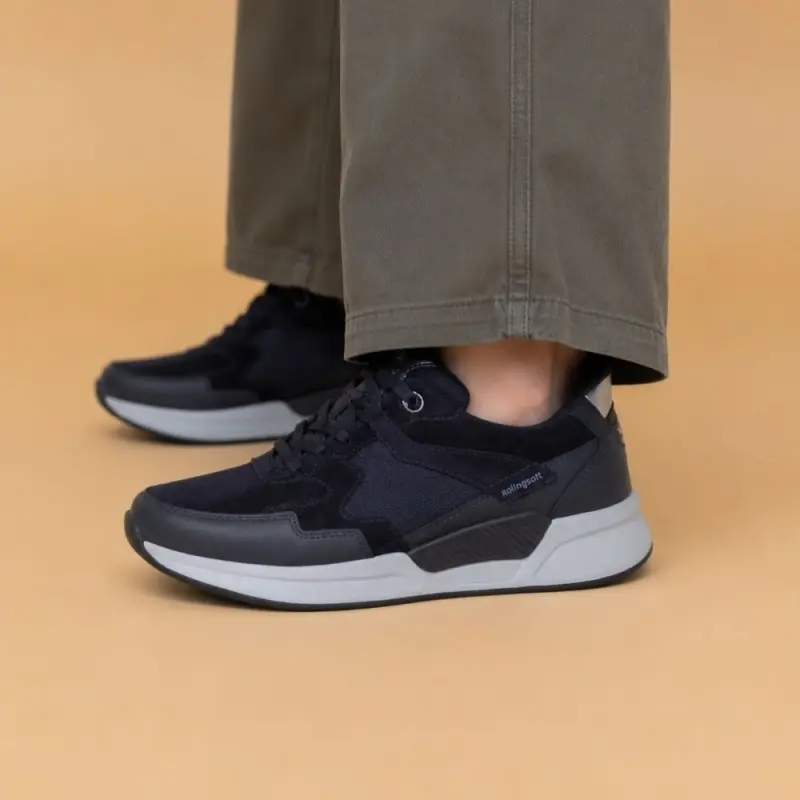 Gabor Rollingsoft Sneakers Nachtblauw