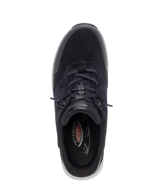 Gabor Rollingsoft Sneakers Nachtblauw