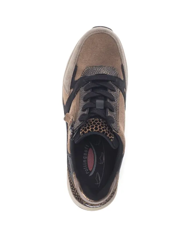 Gabor Rollingsoft Sneakers Taupe