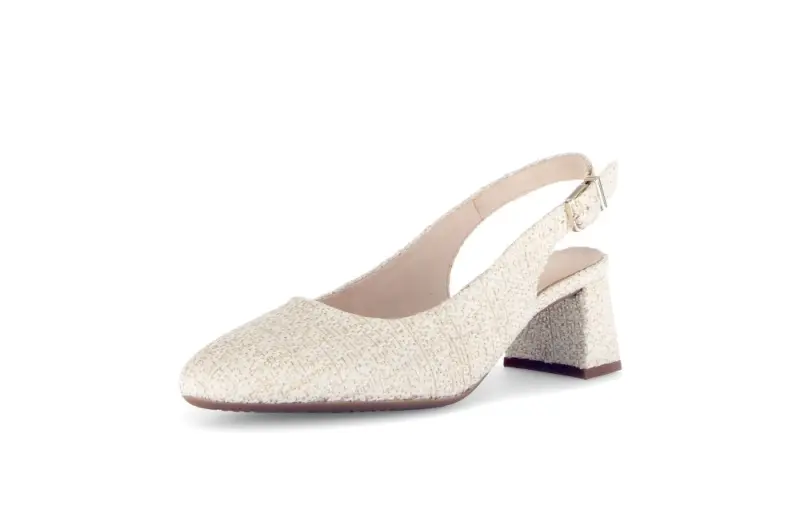 Gabor Slingbacks Beige