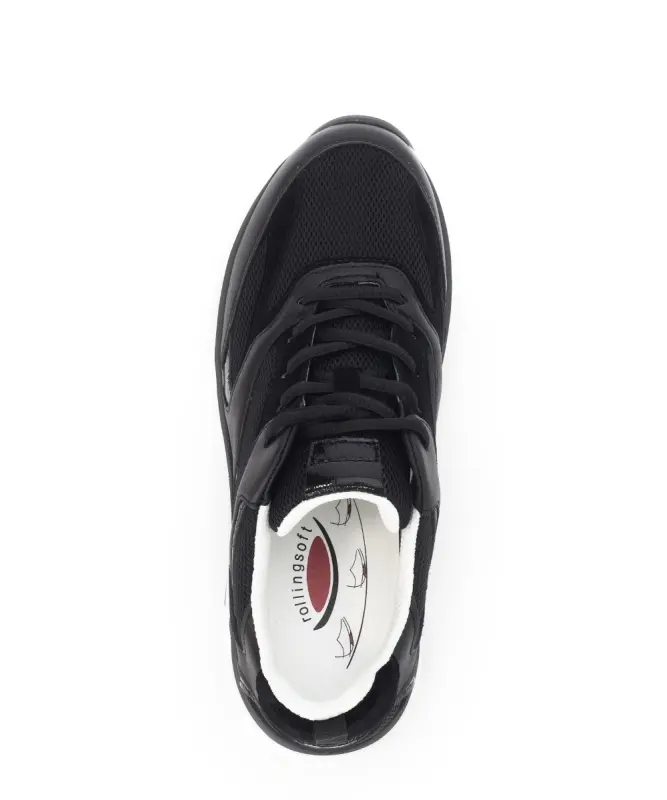 Gabor Rollingsoft Sneakers Zwart