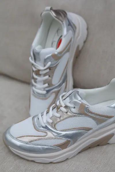 Gabor Rollingsoft Sneakers Zilver