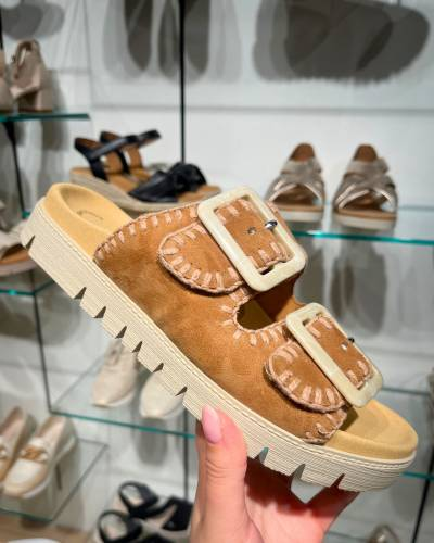 Gabor Slippers Taupe